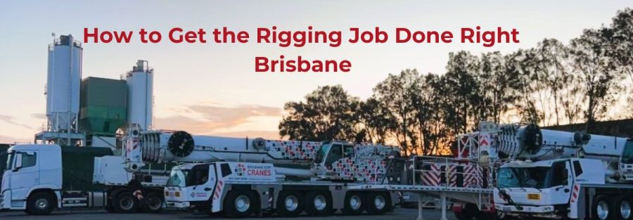 Rigging Job in Brisbane