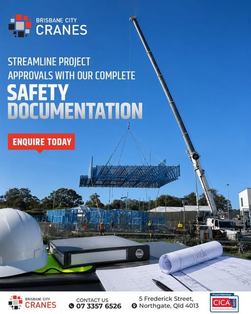 Brisbane City Cranes - afety documentation